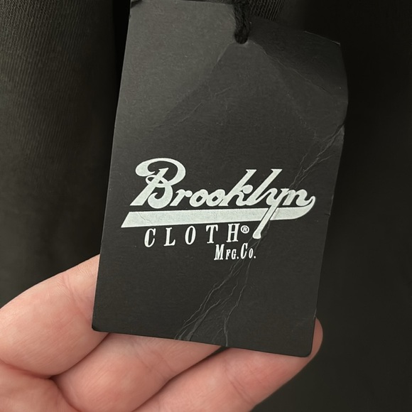 Men’s Brooklyn Cloth Manufacturing Co Hooded Sweatshirt, Olive Green XL Carefree - Picture 7 of 10